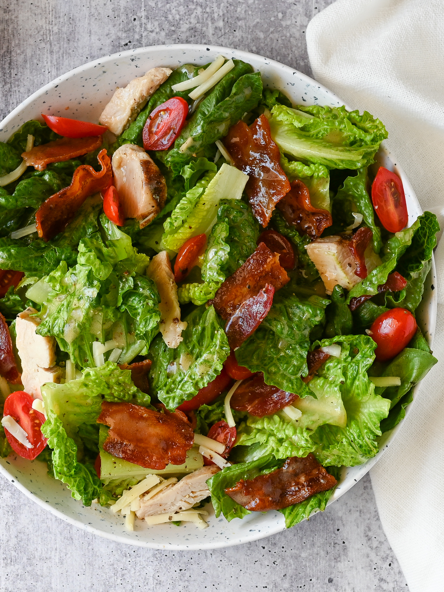 Salade BLT au poulet – Once Upon a Chef