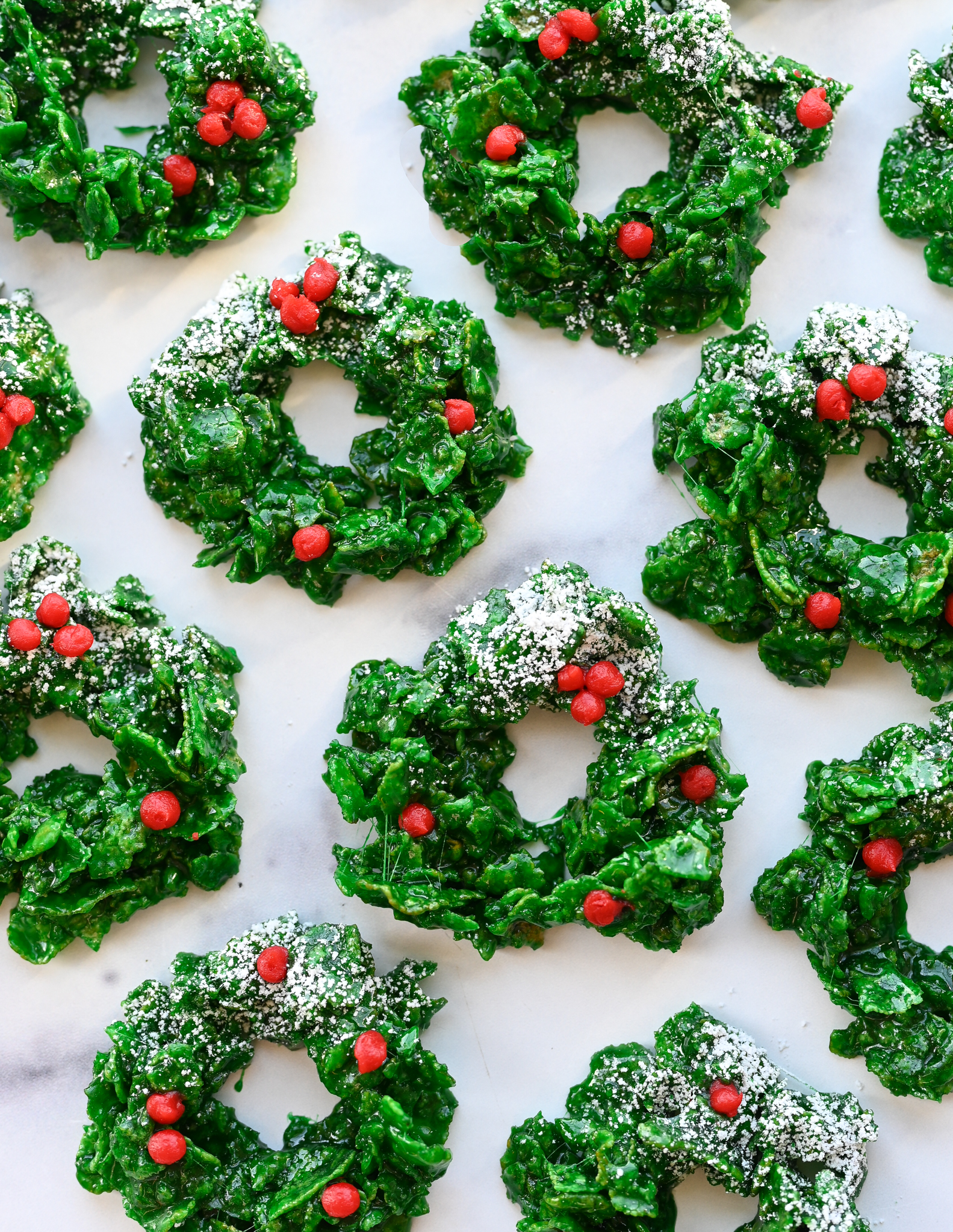 Biscuits de couronne de Noël – Once Upon a Chef