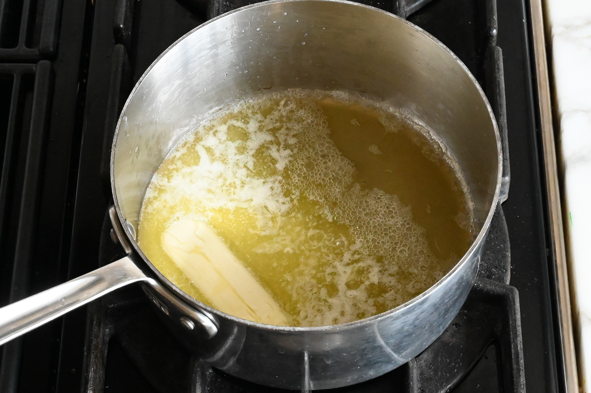 faire fondre le beurre dans une casserole