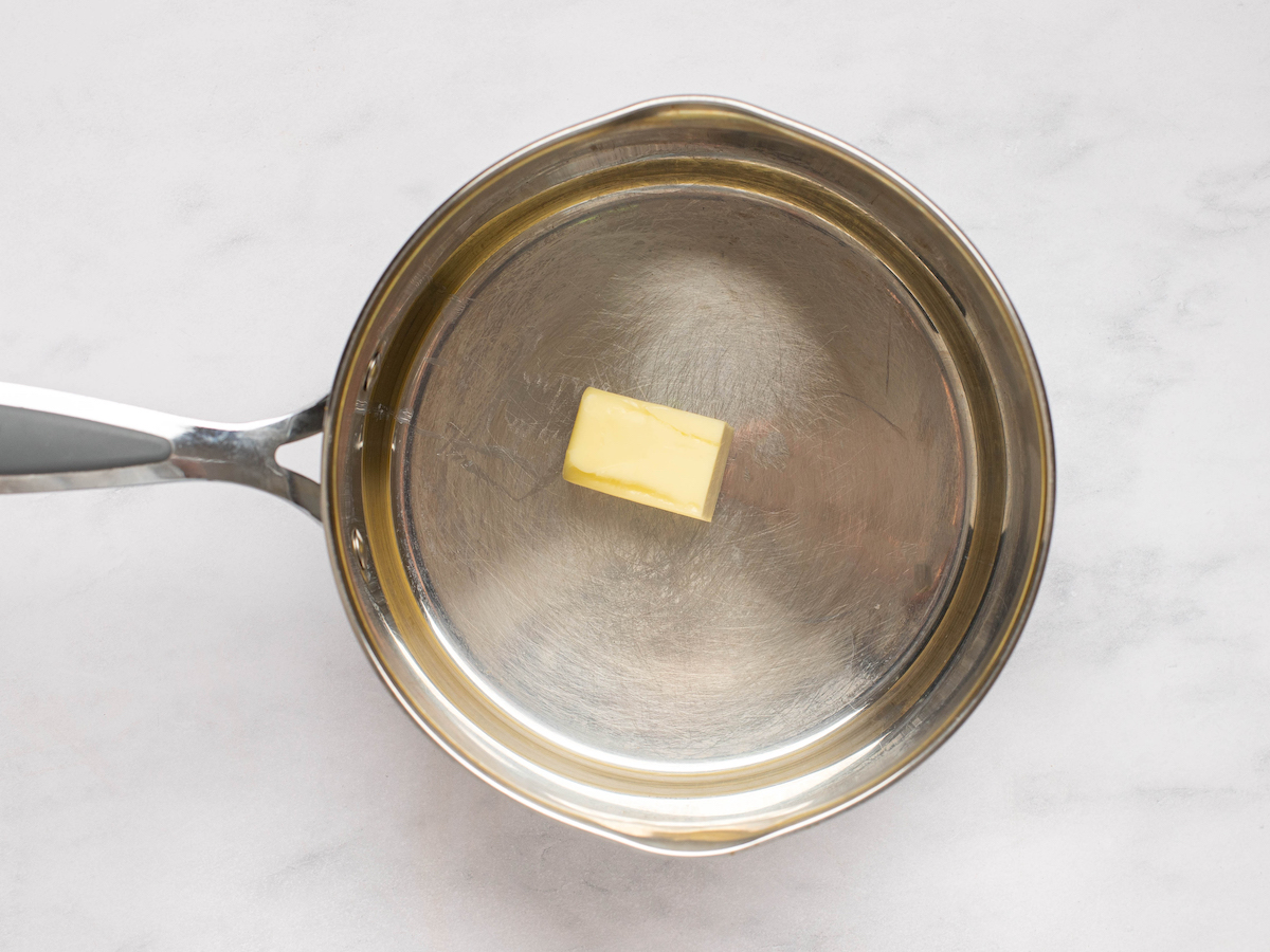 beurre dans une casserole